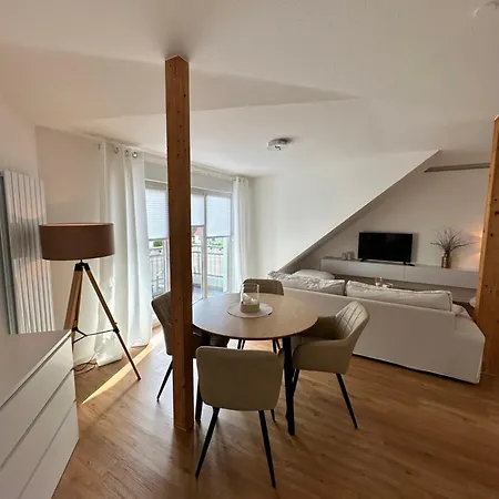 Ferienwohnung Im Hanseviertel Mühlhausen Exterior foto