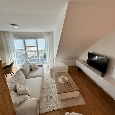 Ferienwohnung Im Hanseviertel Mühlhausen Exterior foto